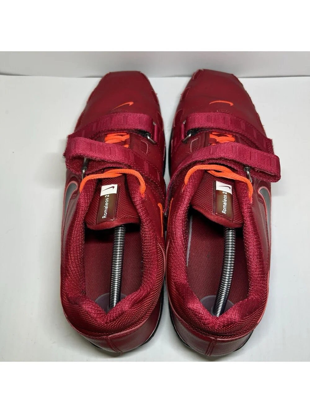 Nike Romaleos 2 Weight Lifting Red Black - Size 11.5 - (476927-606)